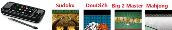 Download 4 Free Games For Your Nokia 5800 XpressMusic Mobile