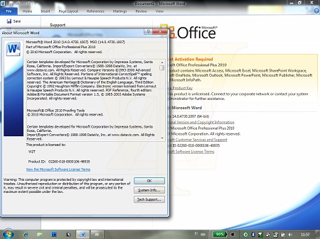 Microsoft Office 2010 Build 14.0.4730.1007 Leaked, RTM in April Microsoft Office 2010 Build 14.0.4730.1007 Leaked, RTM in April