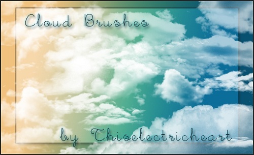 Real Cloud Photoshop Brush Set